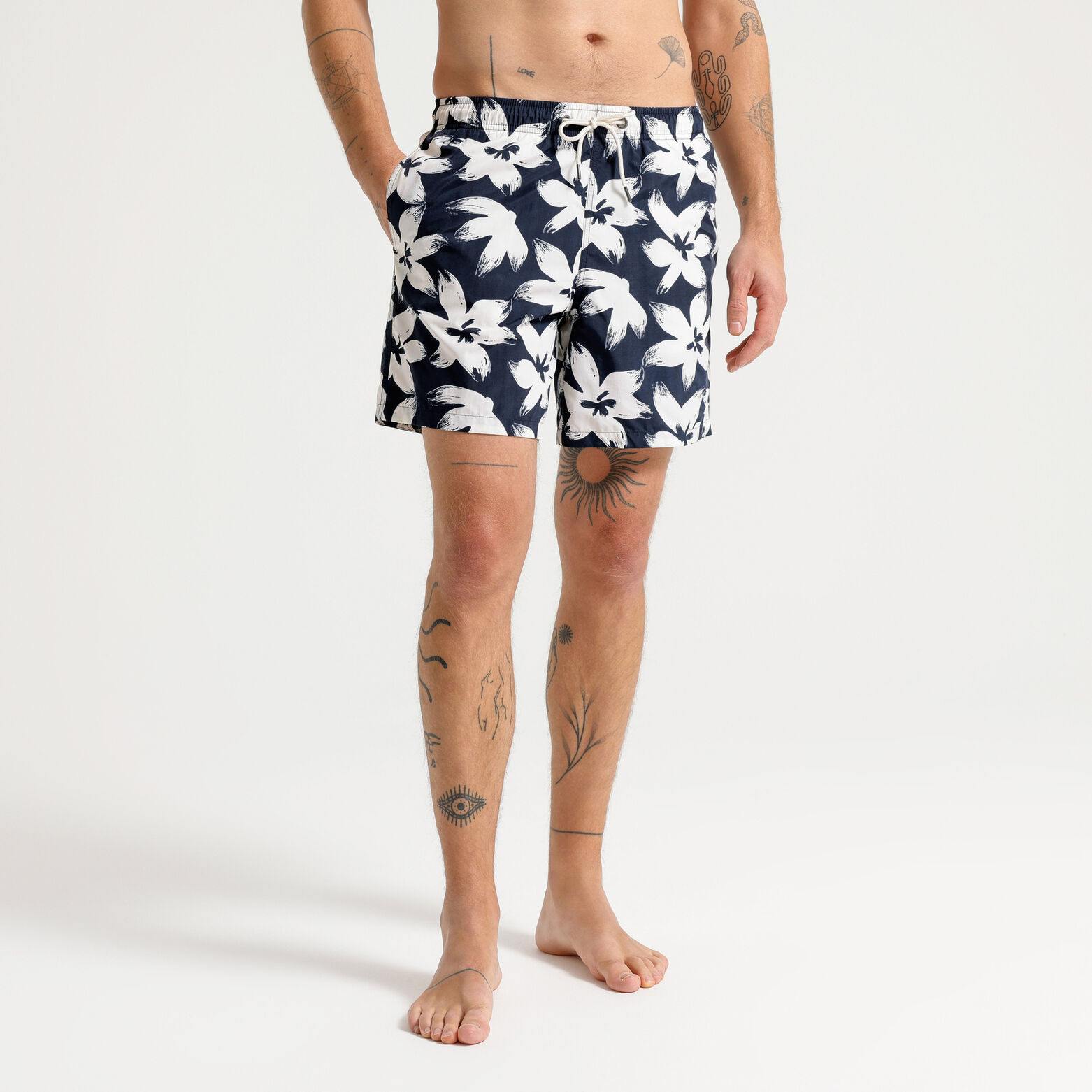 Maillot de bain imprim&eacute; fleuri