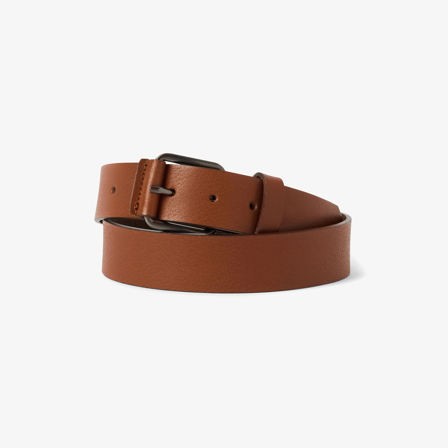Ceinture large en cuir