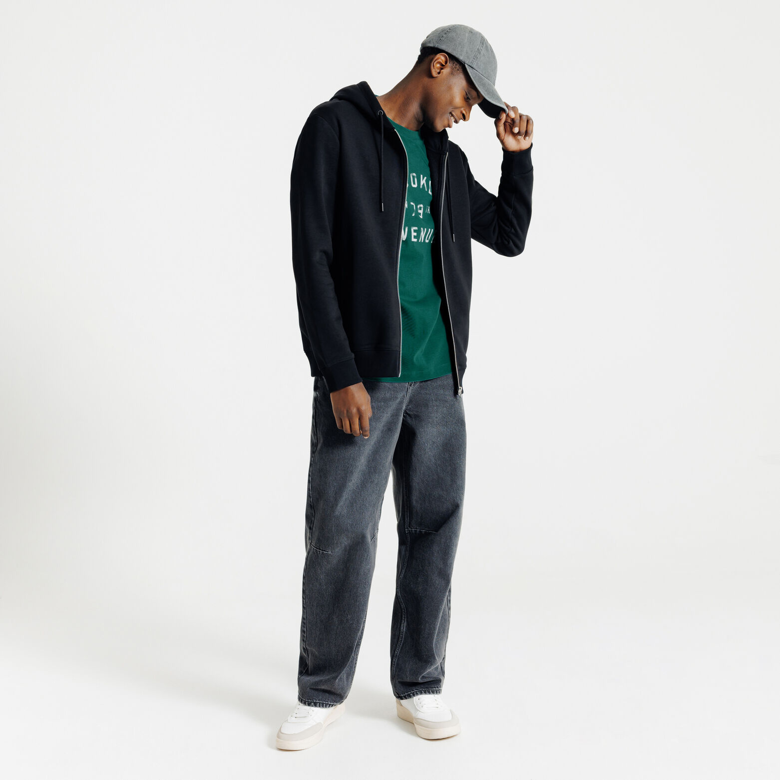 Tee shirt imprim&eacute; devant en coton