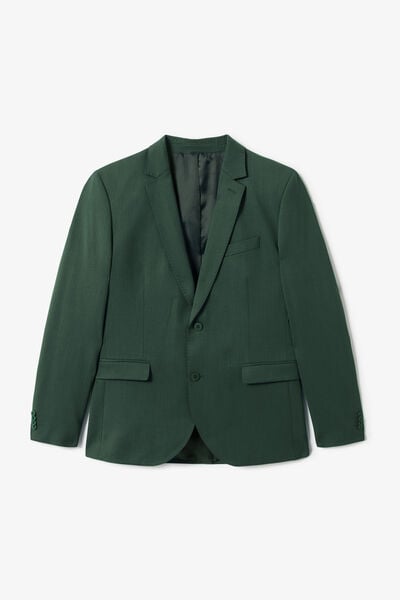 Veste de costume slim bi-stretch unie