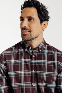 Geruit hemd in flanel