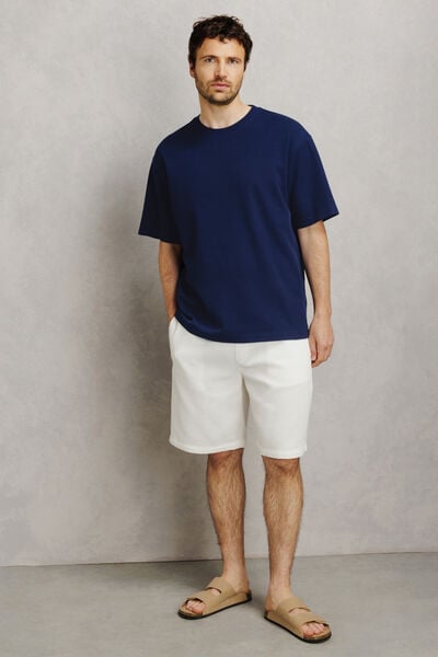Relax T-shirt met rugprint
