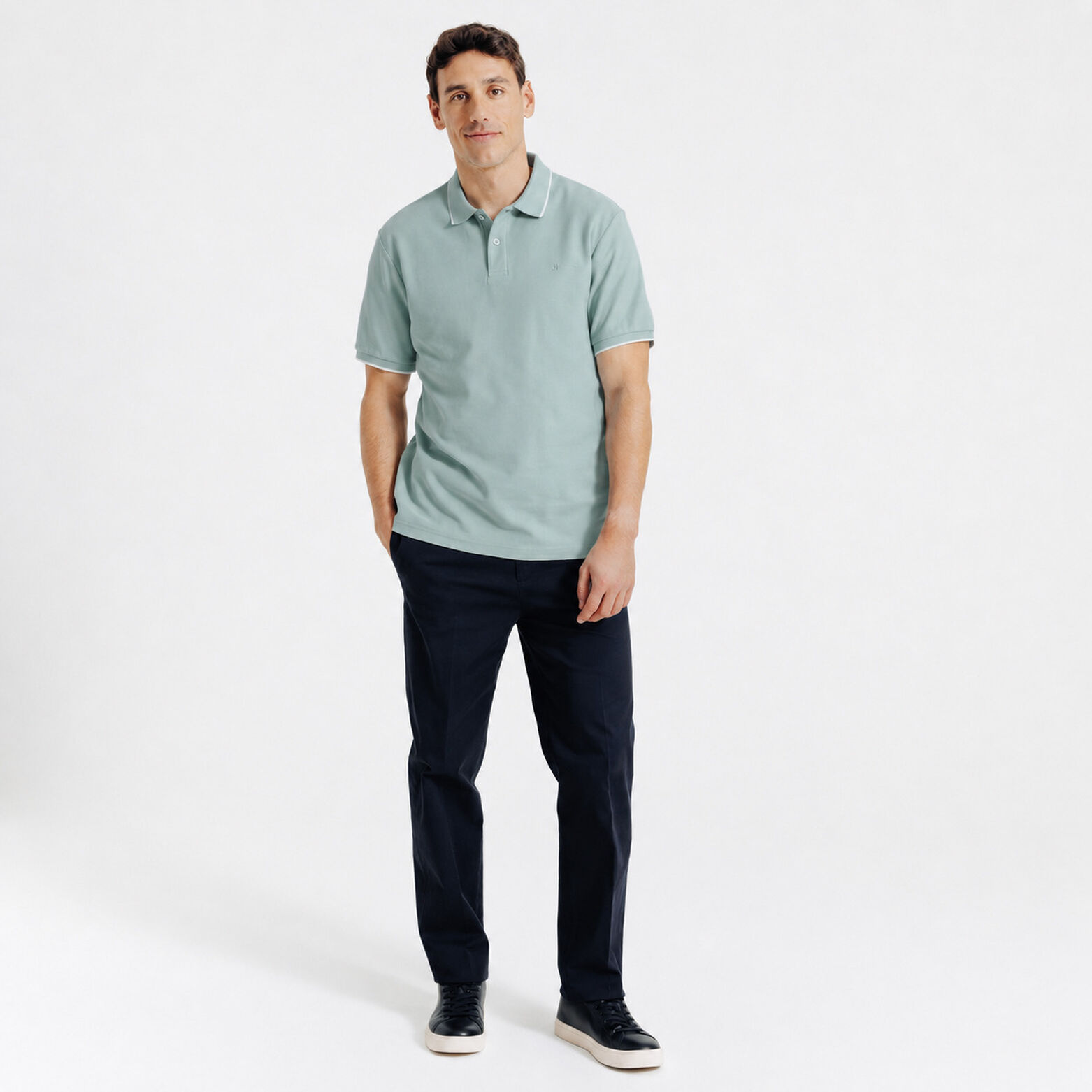 Polo manches courtes uni "le parfait by JULES"