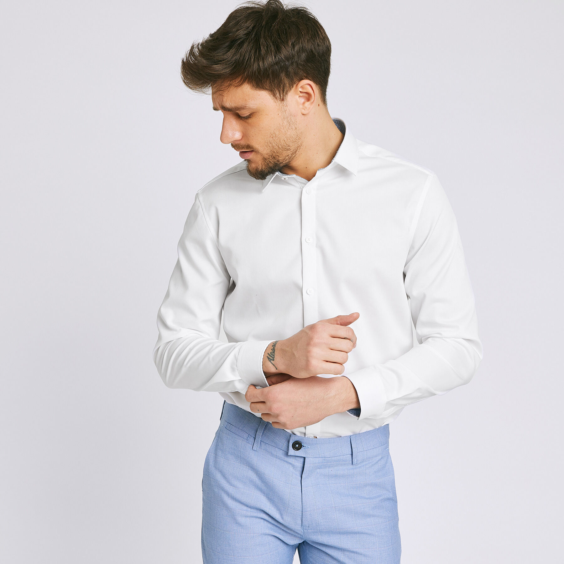 chemise repassage facile