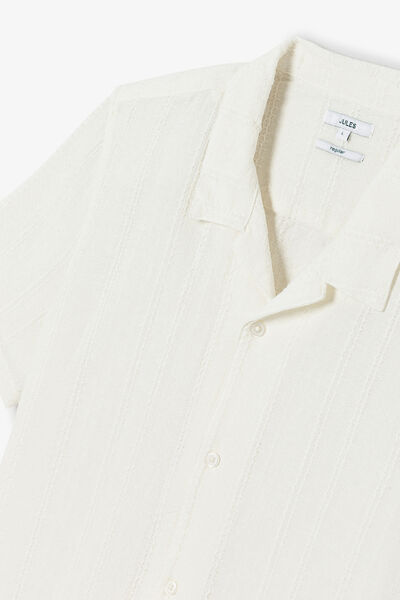 Chemisette en coton jacquard