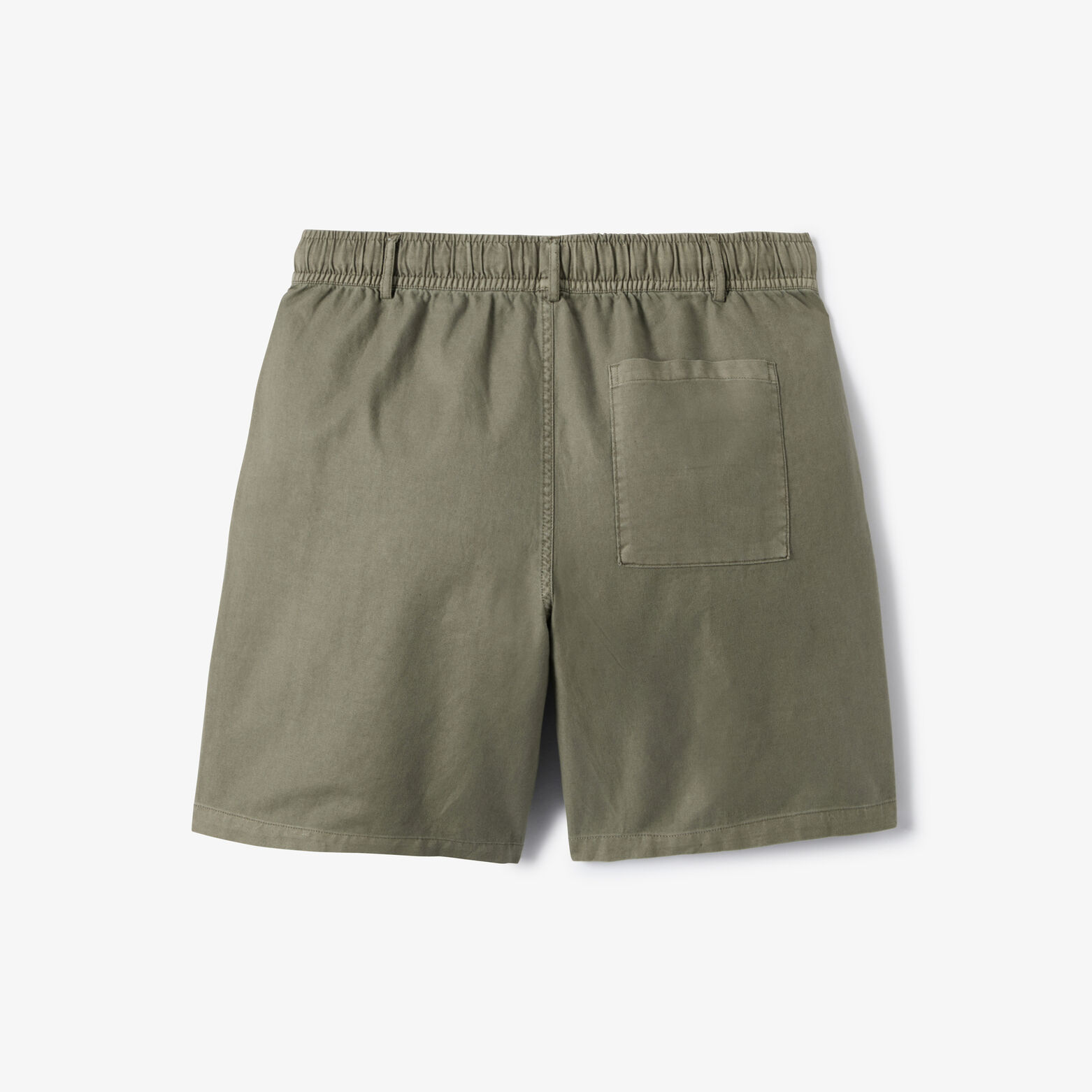 Bermuda coton lin taille &eacute;lastiqu&eacute;e