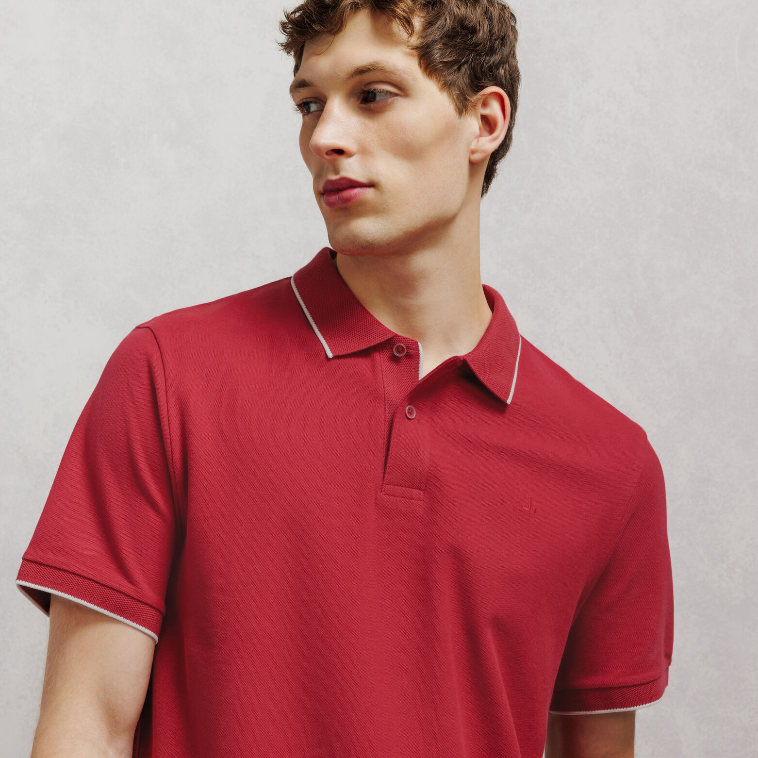 Polo manches courtes uni "le parfait by JULES"