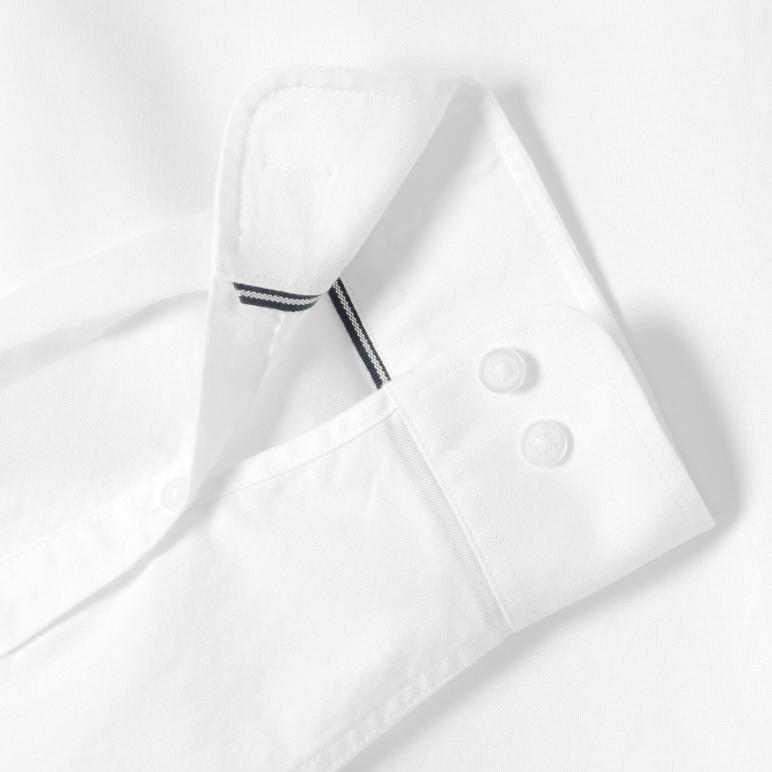 Chemise oxford "le parfait by Jules" col mao
