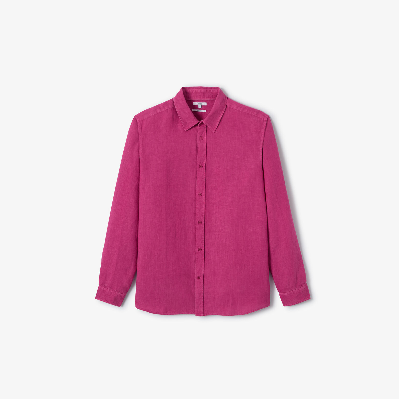 Chemise 100% lin regular unie
