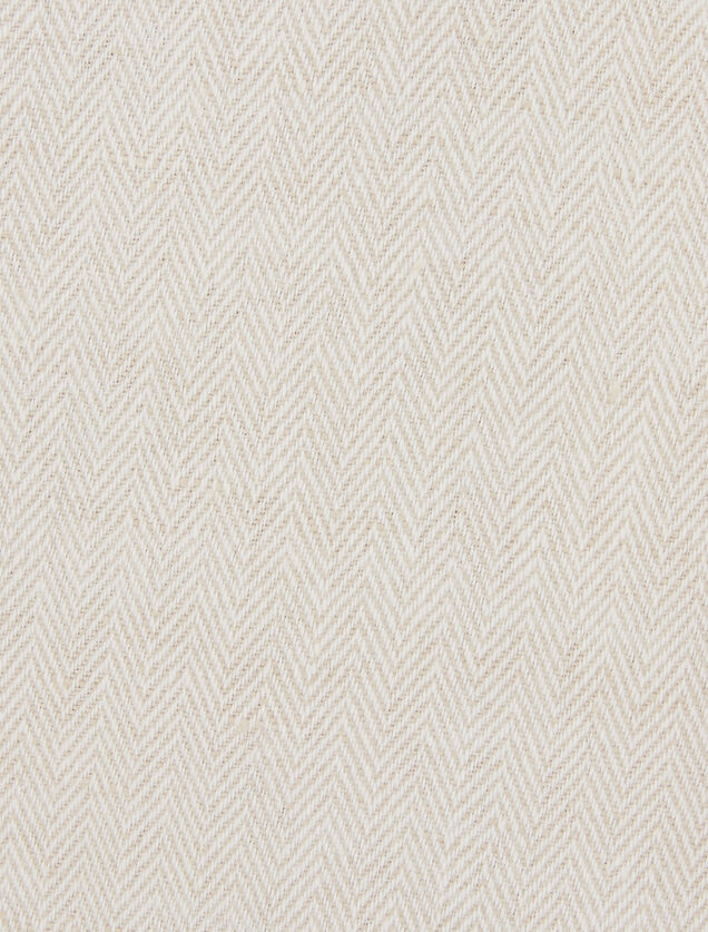 Bermuda à motif chevron