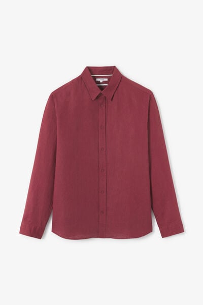 Chemise 100% lin unie