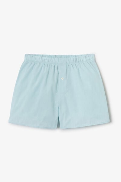 Caleçon uni en coton