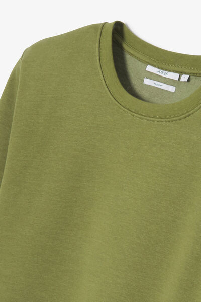 Sweat col rond uni