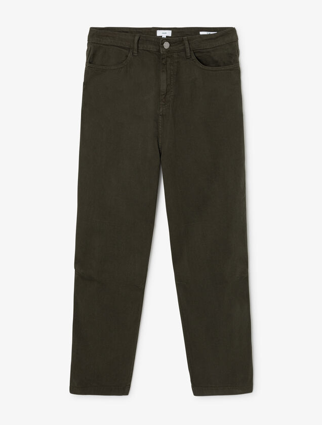 Pantalon chino large léger en coton