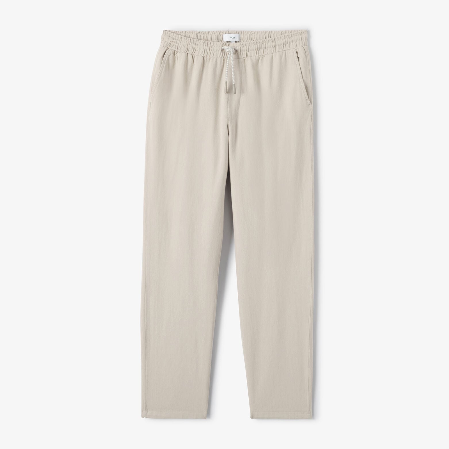Pantalon tapered taille &eacute;lastiqu&eacute;e