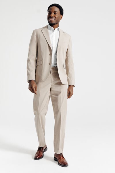 Chemise sans repassage slim en coton imprim&eacute;e