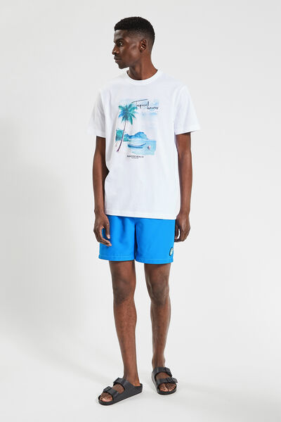 Tee shirt imprim&eacute; plac&eacute; paysage