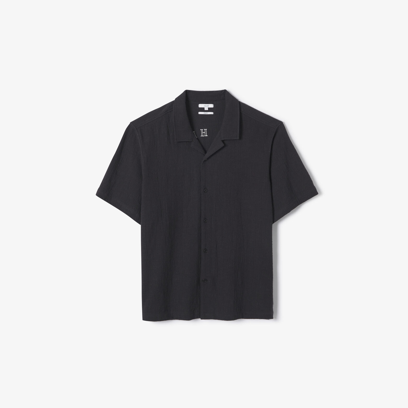 Hemdje in katoen met borduursel achteraan