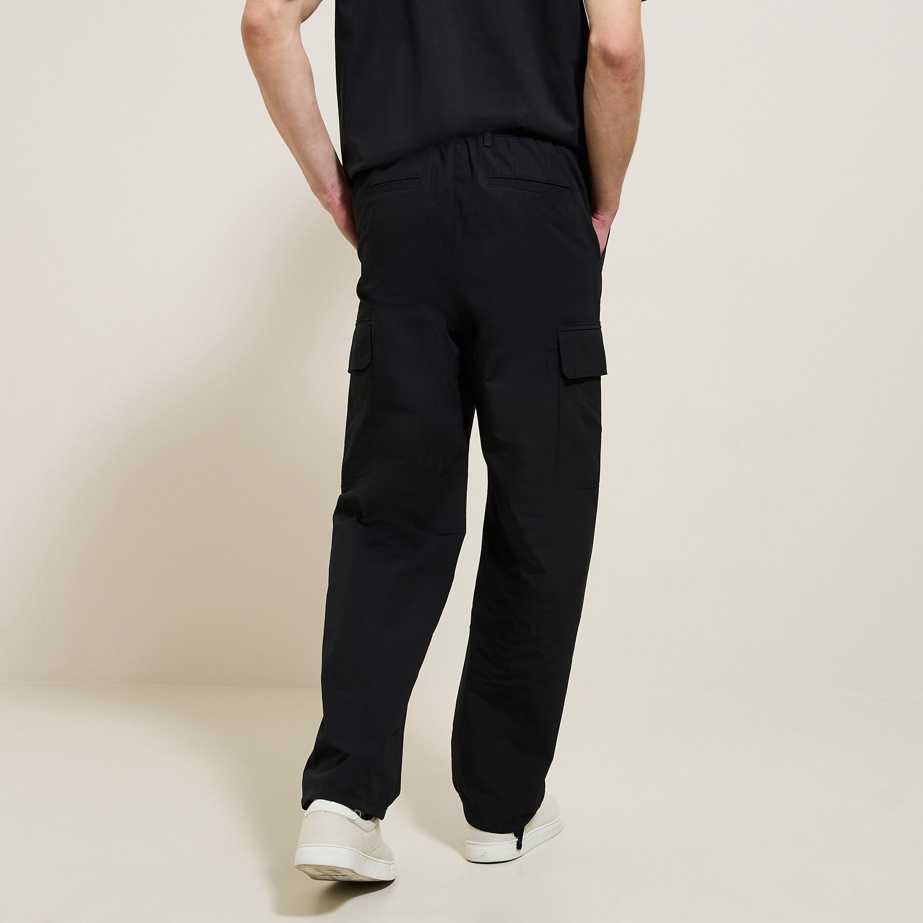 Pantalon cargo matiere technique