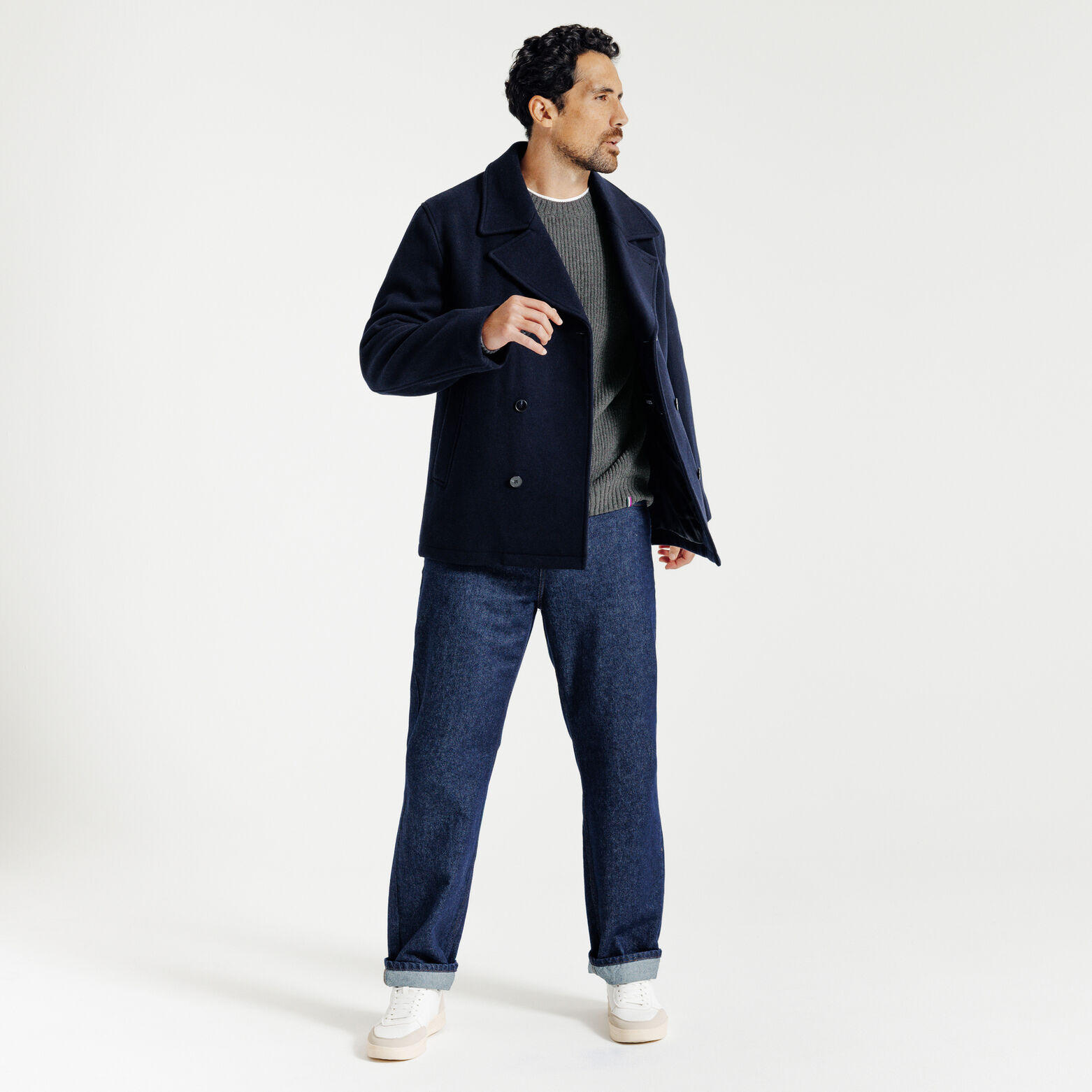 Pull mérinos cachemire Made in France