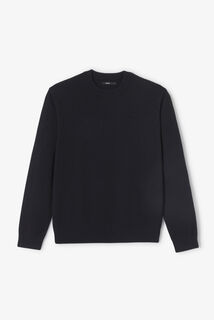 Pull col rond m&eacute;rinos cachemire