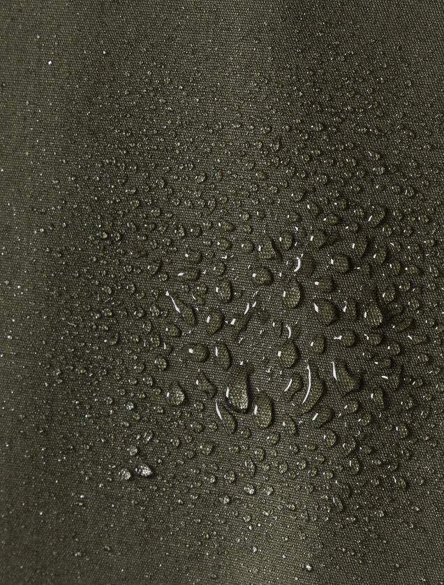 Parka longue waterproof &agrave; capuche