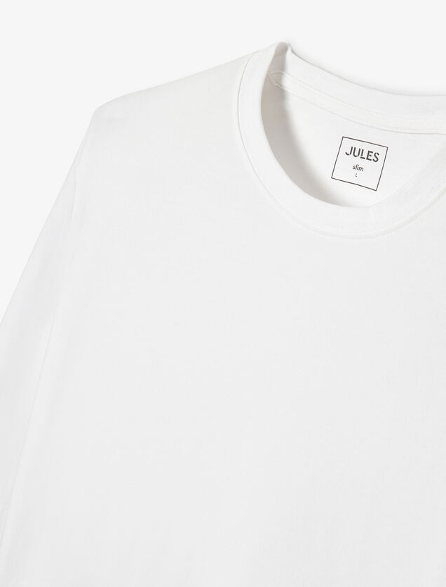 Tee shirt manches longues matière douce