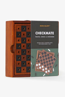 Jeu de société dames et échecs