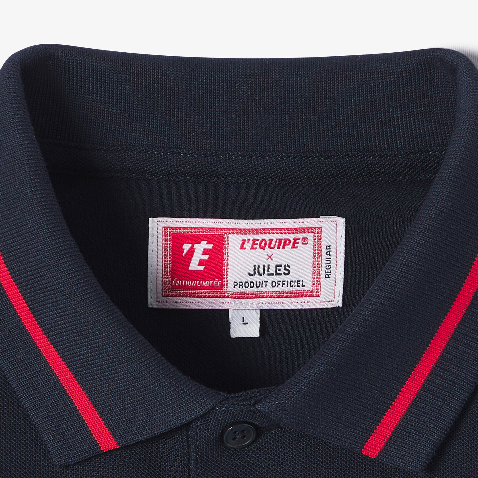 Polo met L'&Eacute;quipe licentie