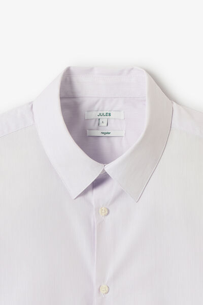 Chemise en coton regular ray&eacute;e