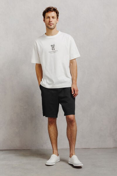 Bermuda taille &eacute;lastiqu&eacute;e