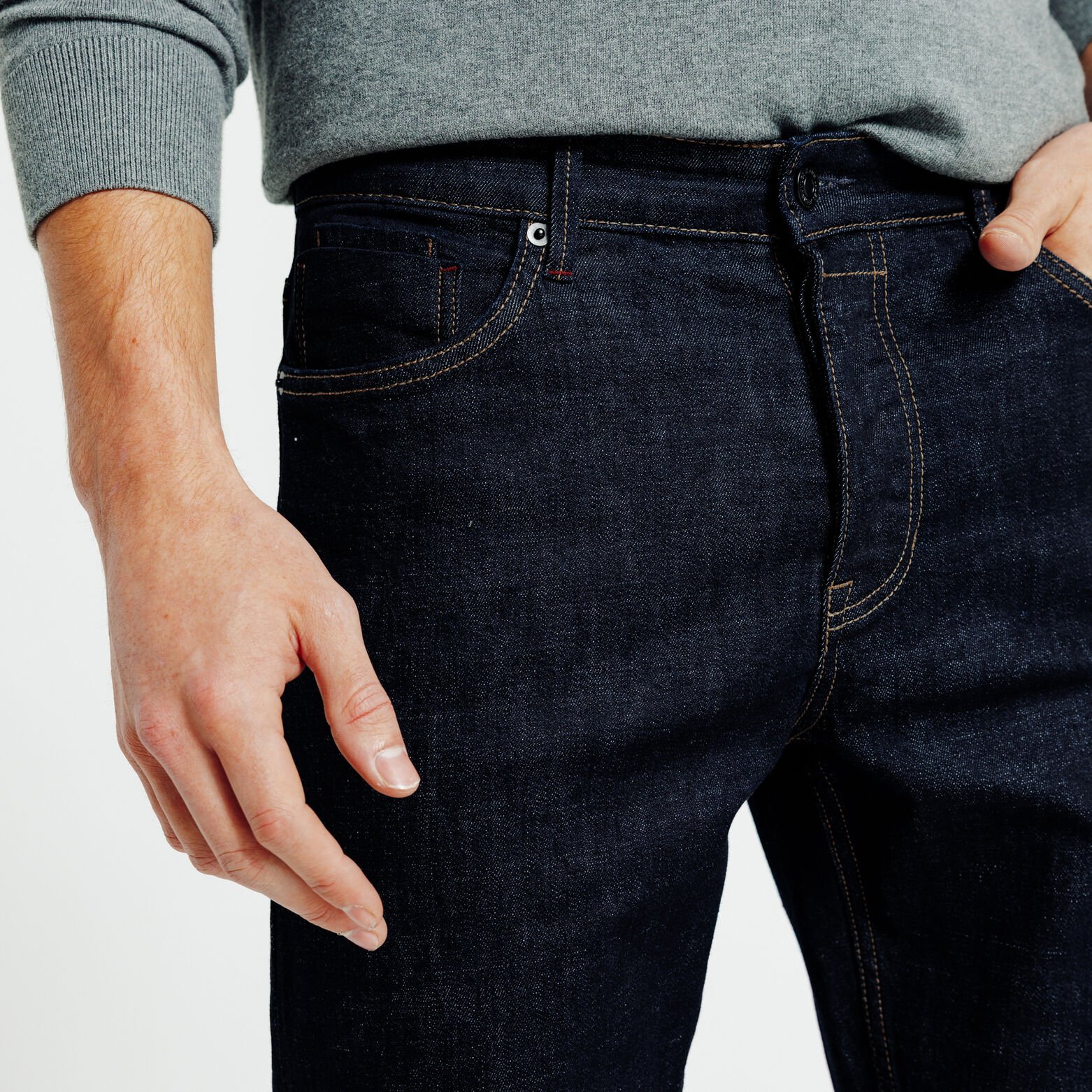 Jean straight Selvedge