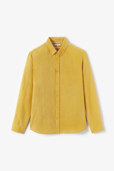 Chemise 100% lin unie