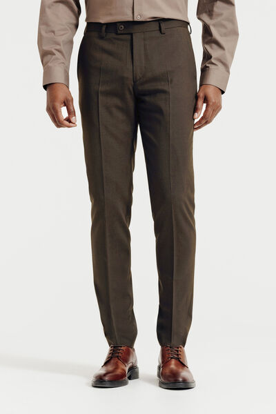 Pantalon de costume slim bi-stretch