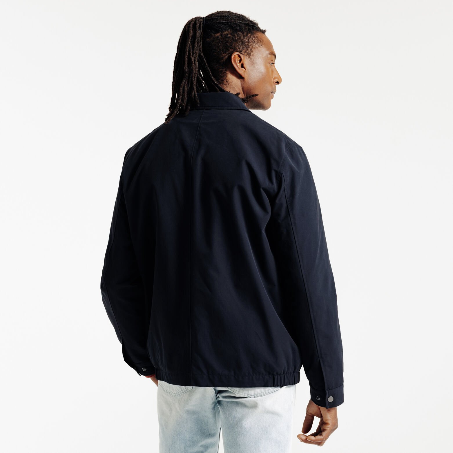 Blouson col chemise zipp&eacute;