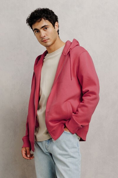 Sweat &agrave; capuche zipp&eacute;