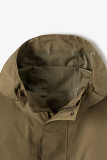 Parka longue waterproof &agrave; capuche