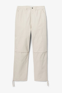 Pantalon chino large avec découpes