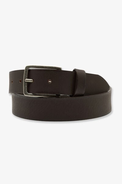 Ceinture cuir mat
