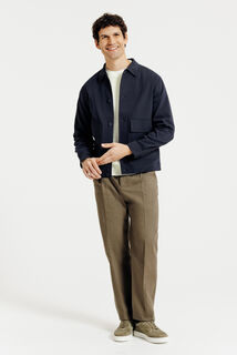 Kabeltrui met ronde hals