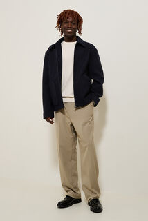 Pull col rond m&eacute;lange m&eacute;rinos cachemire