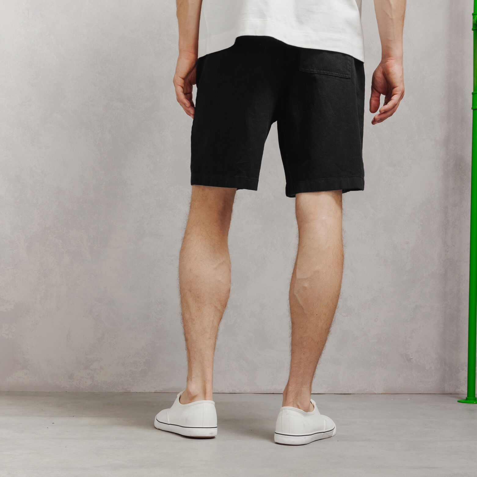 Bermuda taille &eacute;lastiqu&eacute;e