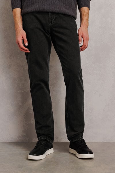 Jean straight 4 longueurs 100% coton