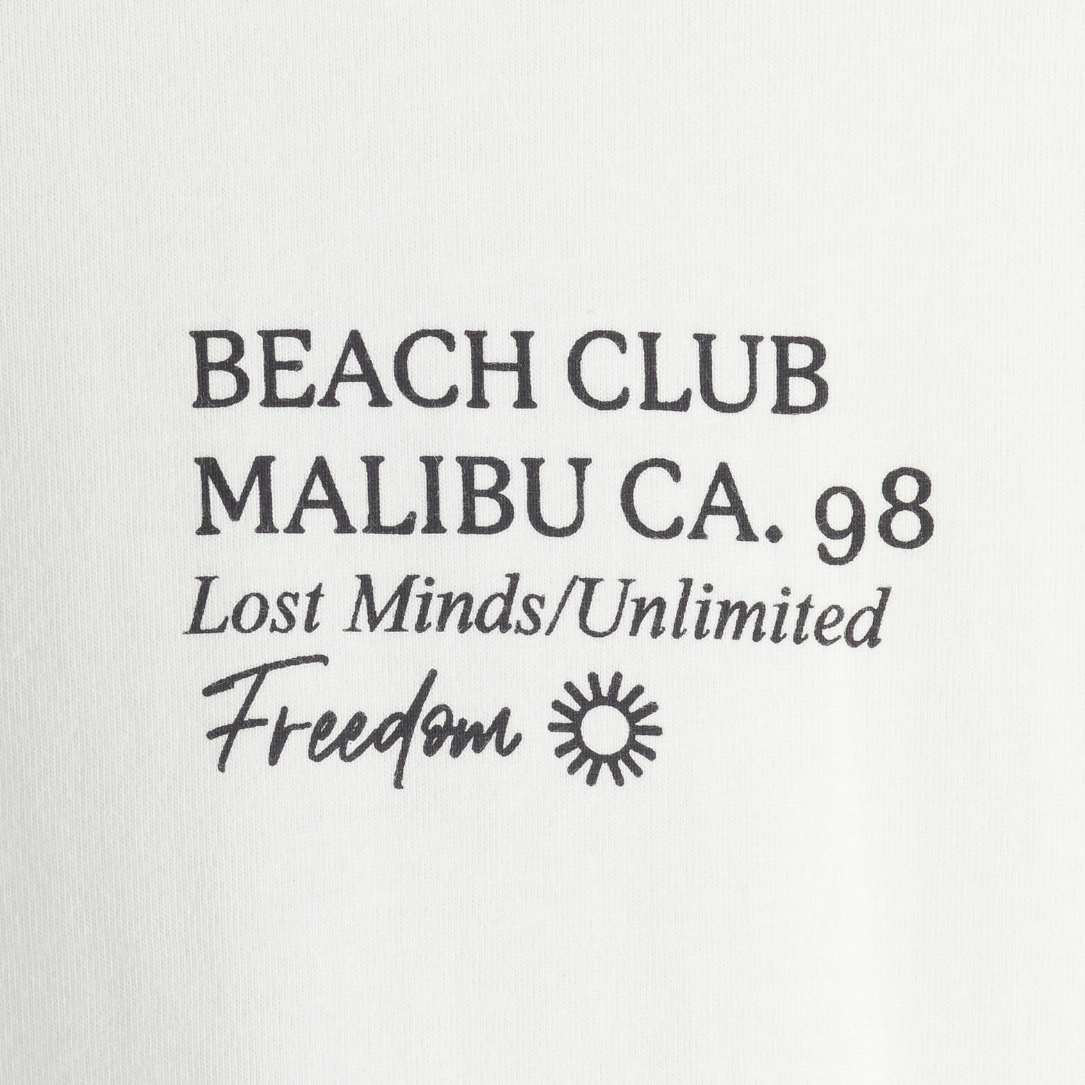 Tee shirt imprimé devant dos