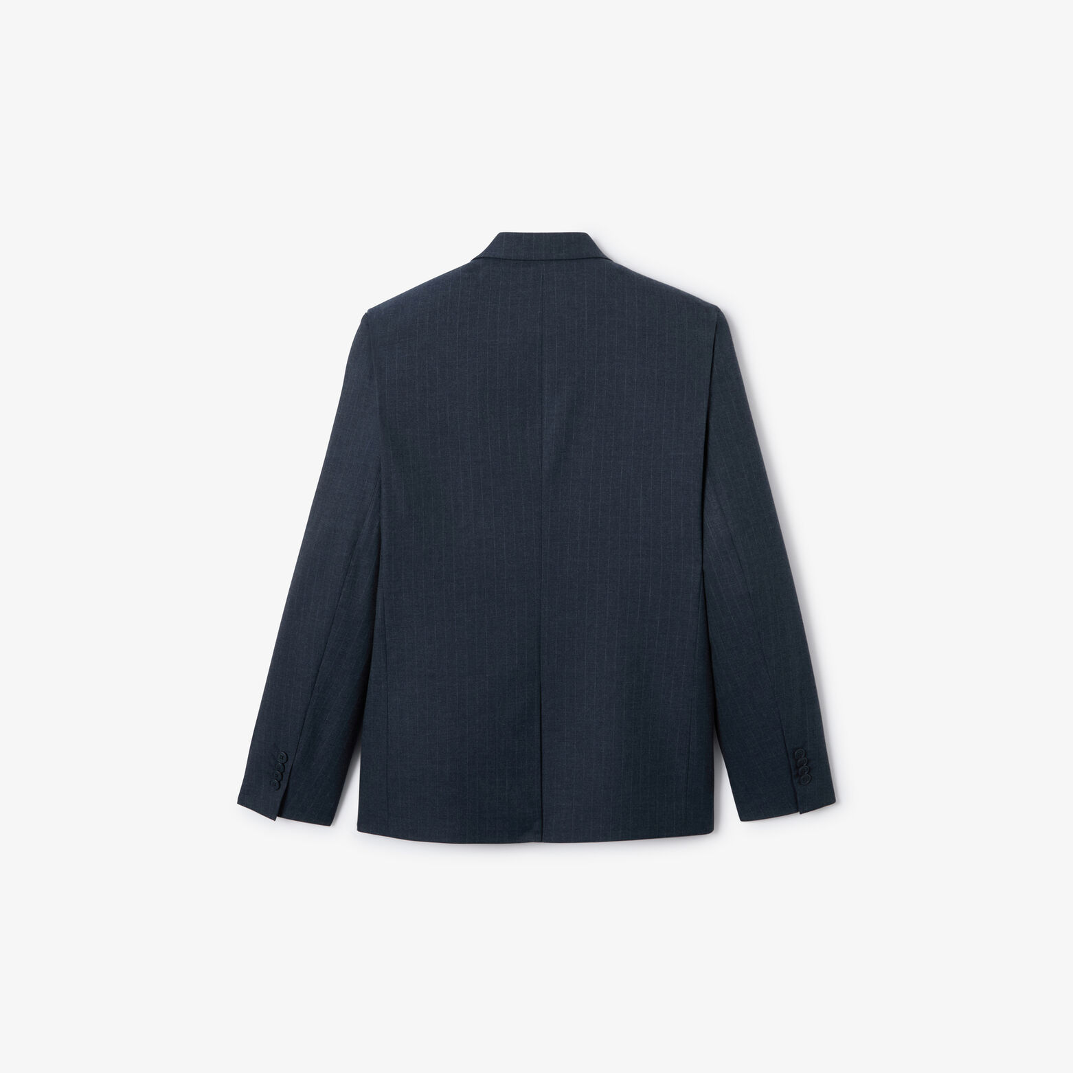 Veste de costume crois&eacute;e confort ray&eacute;e