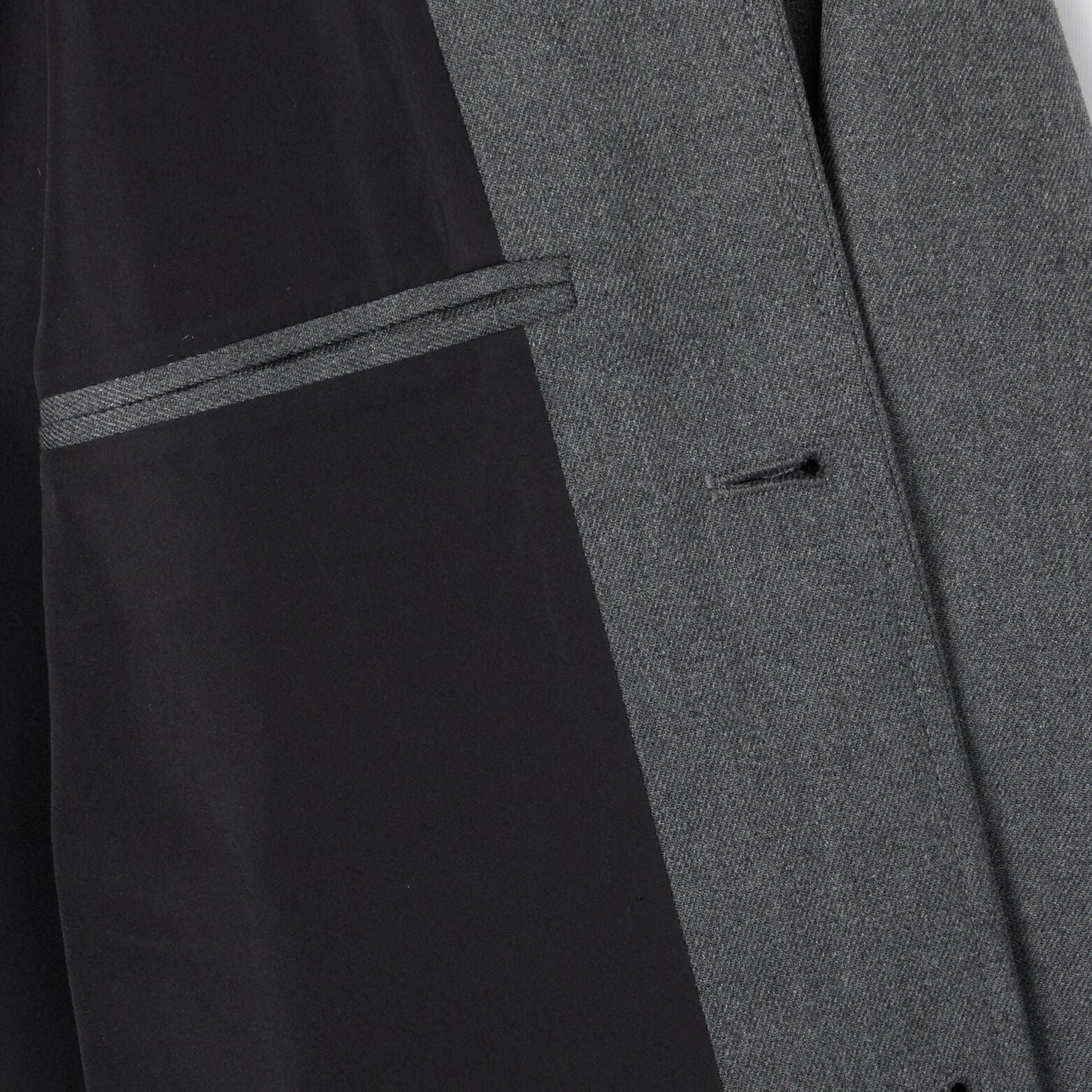 Veste tissage twill col chemise