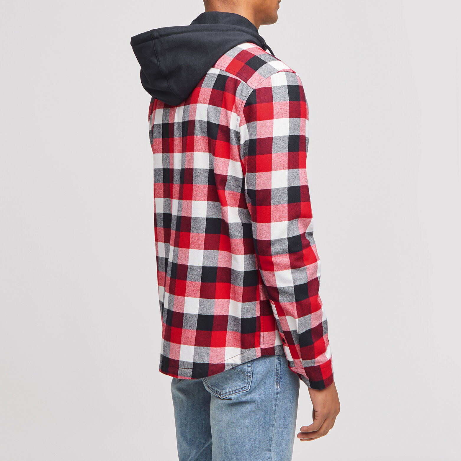 surchemise à capuche femme