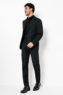 Chemise sans repassage en coton unie slim