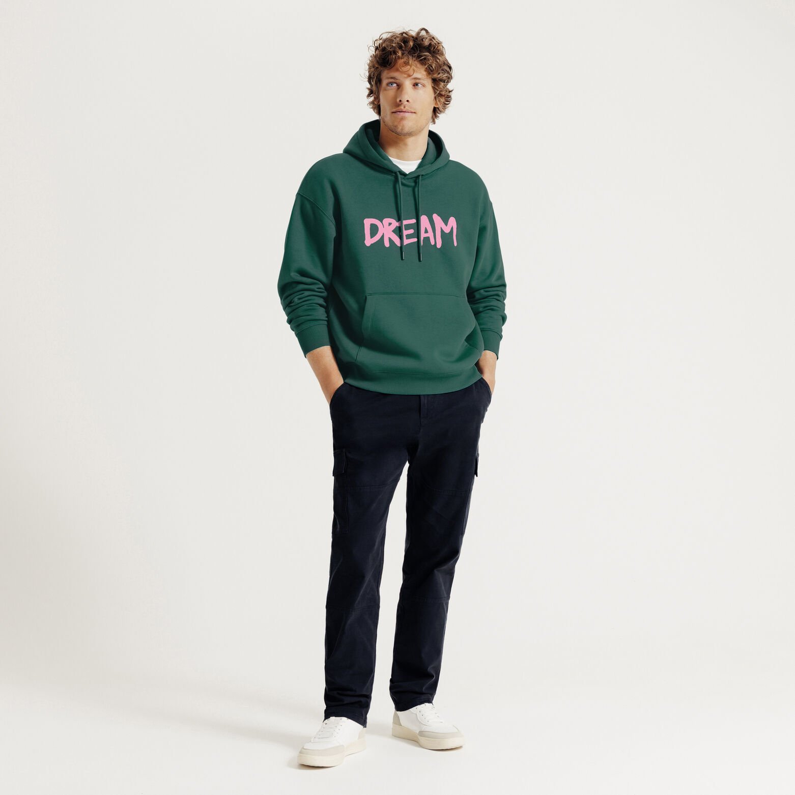 Hoodie met TV Boy licentieprint