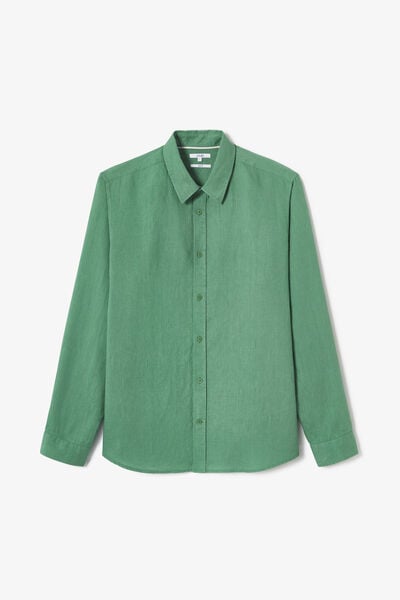 Chemise en lin unie